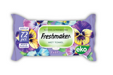 Freshmaker Chusteczki Nawilżane Oczyszczające – 72 szt., Zapach Kwiatowy