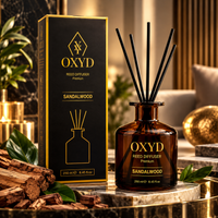 OXYD SANDALWOOD 250ml Dyfuzor zapachowy, patyczkowy do 90 dni odświeżacz