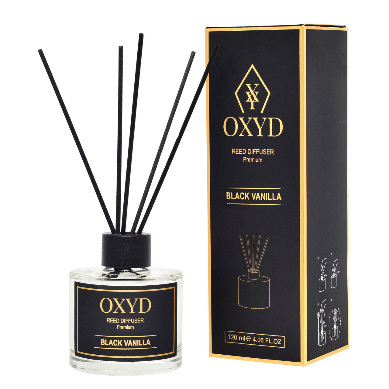 Dyfuzor Black Vanilla (120ml)OXYD PERFUME