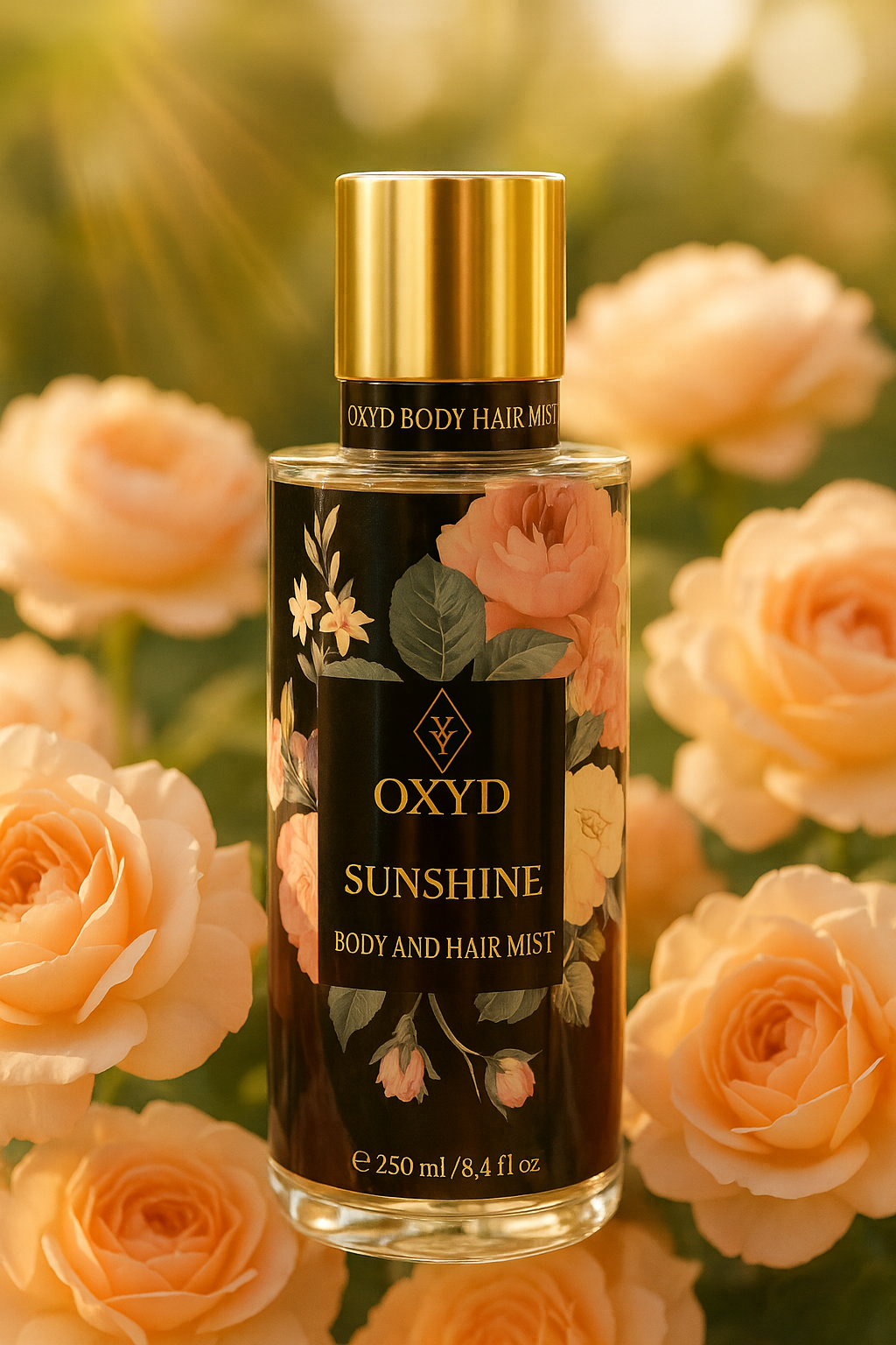OXYD SUNSHINE– Owocowo kwiatowa mgiełka do ciała i włosów (250ml)