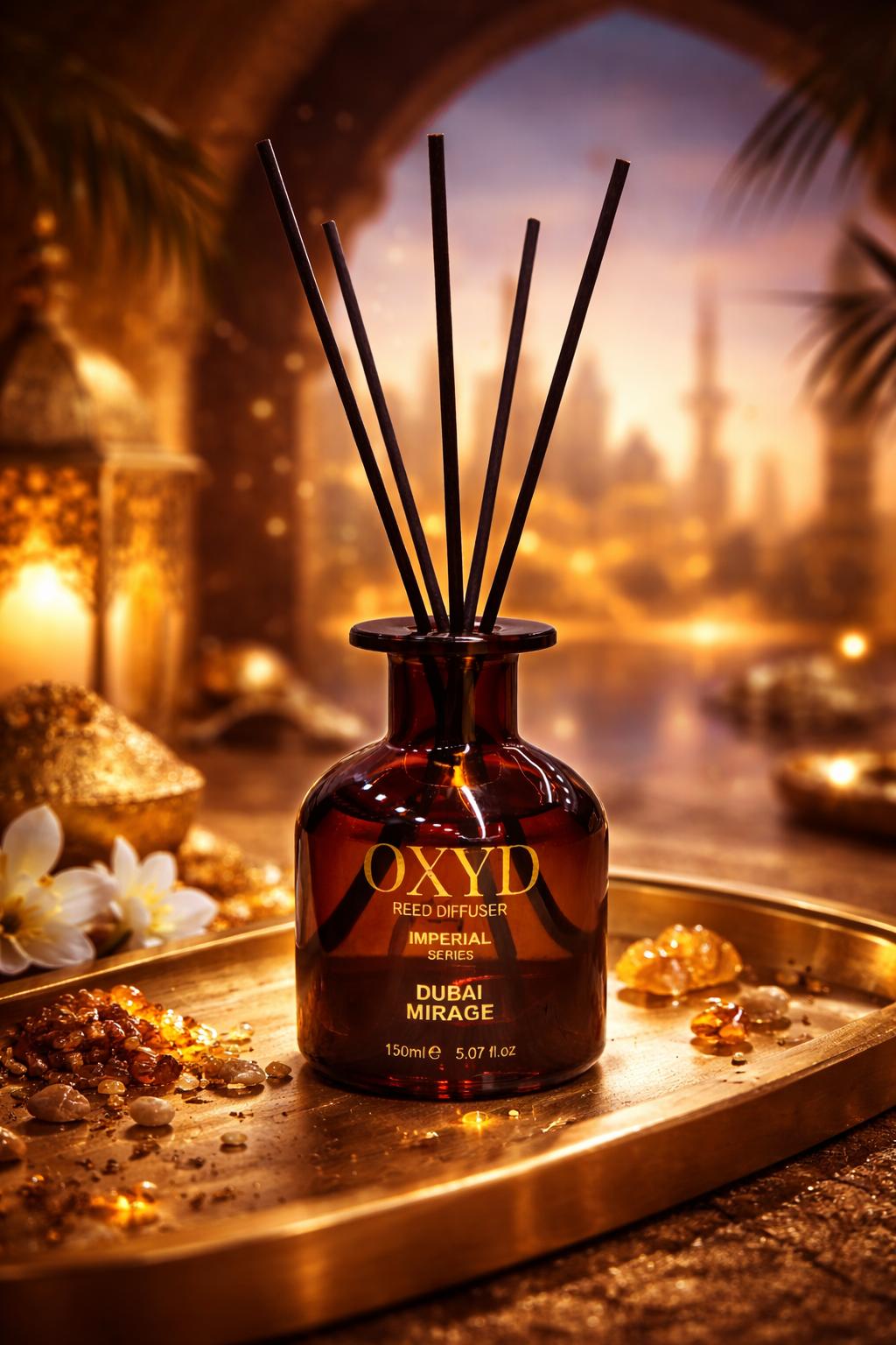 OXYD DUBAI MIRAGE 150ml Dyfuzor zapachowy, patyczkowy do 60 dni odświeżacz