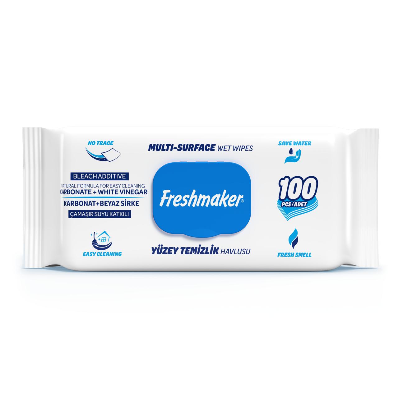 Chusteczki Nawilżające czyszące - Blue