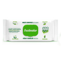 Chusteczki nawilżające czyszące do powierzchni - Green