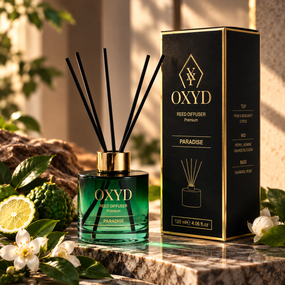 Zapach domowy - Dyfuzor Paradise (120ml)