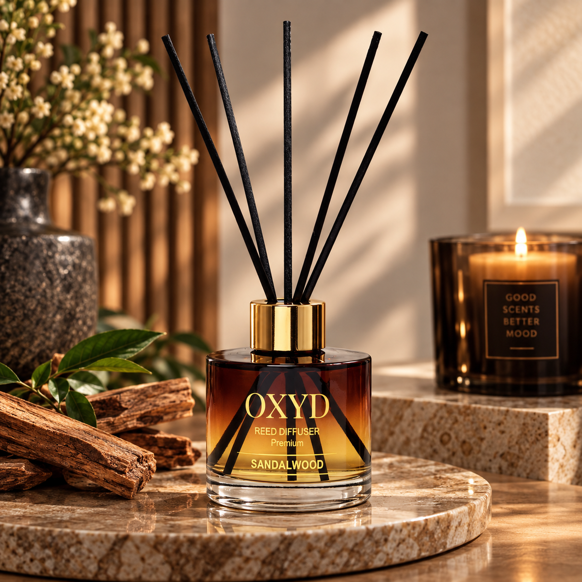 Dyfuzor Sandalwood - Zapach do domu - 120ml