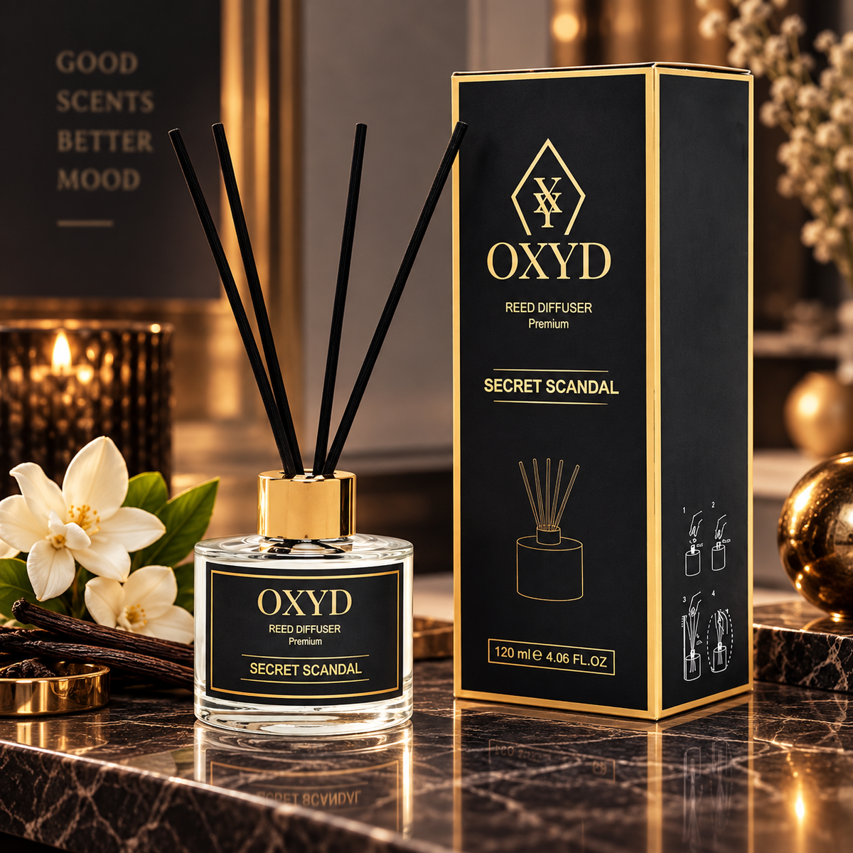 Dyfuzor Secret Scandal - Zapach do domu - 120ml